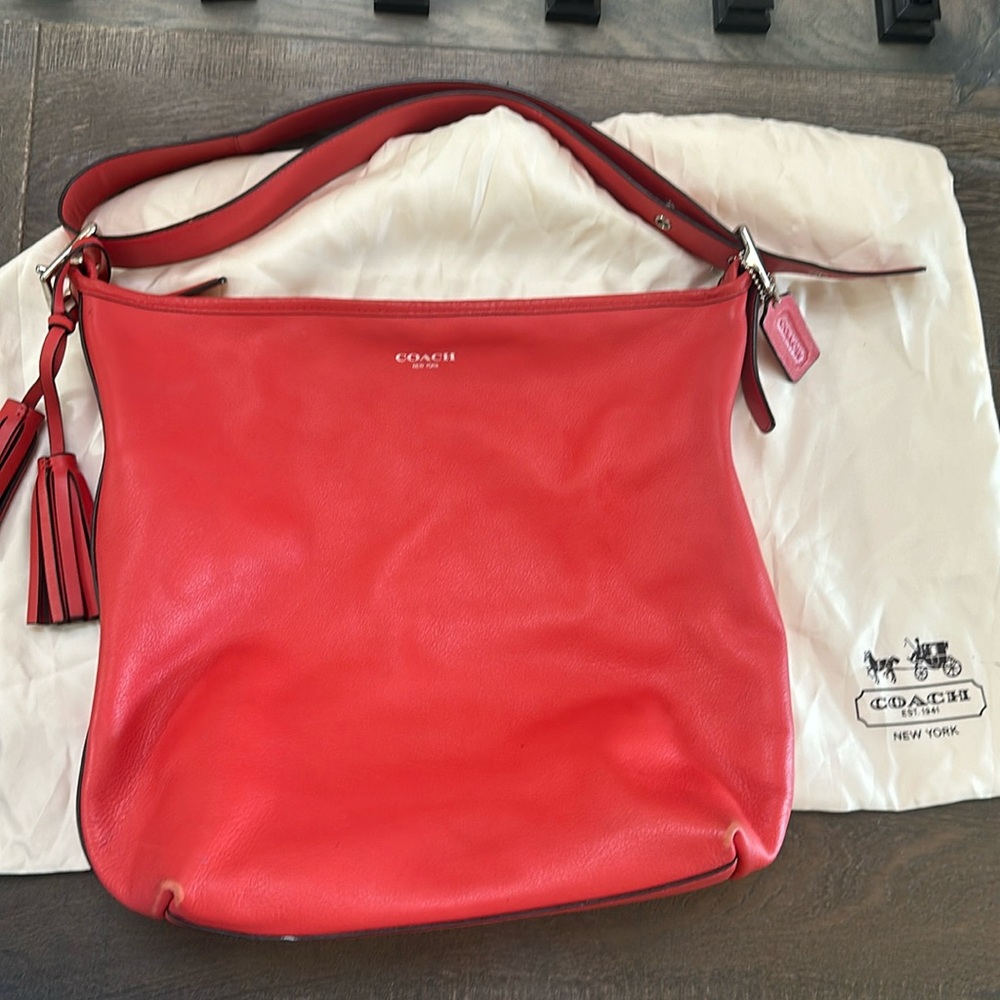 Authentic Coach Dual shoulder & crossbody bag